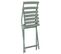 Lot De 2 Chaises De Jardin Pliables En Métal Greensboro - Olive