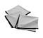 Lot De 3 Serviettes De Table En Coton Recyclé Anaïs - Gris