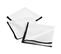 Lot De 3 Serviettes De Table En Coton Recyclé Anaïs - Blanc