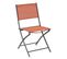 Lot De 4 Chaises De Jardin Pliables Modula - Ambre Et Graphite