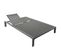 Lit De Piscine Double Evasion En Aluminium - Anthracite Et Graphite