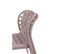 Lot De 4 Chaises De Jardin En Polypropylène Sienne - Gris