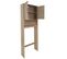 Meuble Dessus Wc Saulk En Bois - Marron