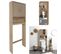 Meuble Dessus Wc Saulk En Bois - Marron