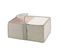 Boite De Rangement Rectangulaire - 55 X 40 X 20 Cm - Beige