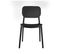 Lot De 2 Chaises Design Cheer - Noir