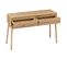 Console 2 Tiroirs Liam En Bois - Marron