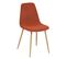 Lot De 4 Chaises Loka En Tissu - Ambre