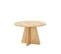 Table Basse Ronde Valence En Bois - Beige