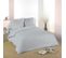 Housse De Couette Gris Clair 260 X 240 Cm / 100% Coton / 57 Fils/cm² Pour Lit 2 Places "king Size"