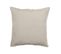 Lot De 2 Taies D'oreiller Percale Pur Coton  80 Fils/cm² Vent Du Sud - Ivoire - 65 X 65 +  Volant