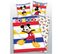 Parure De Couette 140 X 200 "mickey Mouse 3" Microfibre / 100% Polyester