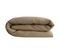 Housse De Couette Palace 100% Coton Teint Lavé Vent Du Sud - Palace Camel - 240 X 220 Cm