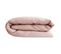 Housse De Couette Palace 100% Coton Teint Lavé Vent Du Sud - Palace Rose - 200 X 200 Cm