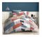 Pack Complet Pepite Housse De Couette Pour Lit 140 X 190 Cm 100% Coton / 57 Fils/cm²