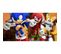 Parure De Couette 140 X 200 "sonic Heros" Microfibre / 100% Polyester