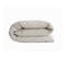 Housse De Couette "manoir" Percale Pur Coton 80 Fils/cm² Vent Du Sud - Naturel - 240 X 220 Cm