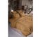 Pack Housse De Couette "gaïa"- "gaze De Coton" - Gaïa Camel - Pack 4 Pièces Pour Lit 160 X 200 Cm