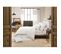 Pack Housse De Couette "gaïa"- "gaze De Coton" - Gaïa Chantilly - Pack 4 Pièces - 140 X 190 Cm