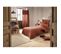 Pack Housse De Couette "gaïa"- "gaze De Coton" - Terracotta - Pack 3 Pièces Pour Lit 90 X 190 Cm