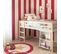 Parure De Couette 140 X 200 "circus" Réversible 100% Coton / 57 Fils/cm²