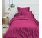 Housse De Couette 140 X 200 Cm "prémium" Pour Lit 1 Place - Prémium Magenta