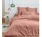 Housse De Couette 260 X 240 Cm "prémium" Pour Lit 2 Places King Size - Prémium Vieux Rose