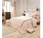 Bout De Lit Gaze De Coton 90 X 220 Cm Guimauve Rose