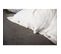 Housse De Couette Gaze De Coton Bio 140x200 Cm 1 Personne Blanc