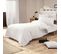 Housse De Couette Gaze De Coton Bio 140x200 Cm 1 Personne Blanc