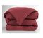 Housse De Couette Double Gaze De Coton Luxe 140 X 200 Cm Gaia Bordeaux