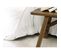 Housse De Couette Chaude En Flanelle 140 X 200 Cm Candice Blanc