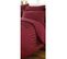 Housse De Couette 100% Coton Luxe 57 Fils 260 X 240 Cm Agathe Bordeaux