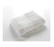 Drap De Bain Éponge 100% Coton Bio 600 Grammes 90 X 150 Cm Garance Blanc