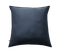 Taie D'oreiller 63 X 63 Cm Satin De Bambou Salomé Bleu Foncé