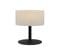 Lampe De Table Atlas Rock Noir Polyéthylène H20cm