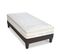 Matelas Renaissance Mousse Recyclée Accueil Mémoire De Forme Et Sommier Tissu Gris - 90 X200 Cm