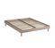 Matelas Altesse Mousse  Accueil Mémoire De Forme+ Sommier Bois + Accessoires - 140 X 190 Cm