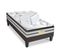 Ensemble Matelas Concorde Ressorts Ensachés Accueil Mémoire + Sommier + Accessoires - 90 X 190 Cm