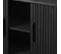 Buffet Bois Noir Alba 180x45cm