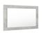 Miroir Aspect Béton Mat (hxlxp): 45 X 89 X 2