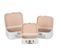 Valises Naissance Ourson Blanc Set De 3 - L 25,5 X L 10 X H 10 Cm