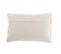 Coussin Linea Macrame Restangle Cotton Blanc Casse - L 40 X L 60 X H 1 Cm