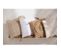 Coussin Cosy Losange Cotton Beige - L 45 X L 45 X H 1 Cm