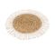 Sous-plat Rond Herbe-coton Naturel/blanc - L 32 X L 32 X H 1 Cm