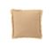 Coussin Bord Ibiza Coton Beige/blanc - L 45 X L 45 X H 4 Cm