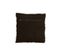 Coussin Franges Carre Coton Vert - L 45 X L 45 X H 4 Cm