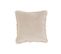 Coussin Bord Long Coton/lin Beige/gris - L 45 X L 45 X H 4 Cm