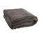 Plaid Cutie Polyester Gris Fonce - L 180 X L 130 X H 3 Cm