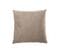 Coussin Carre Velours Gris - L 45 X L 45 X H 4 Cm